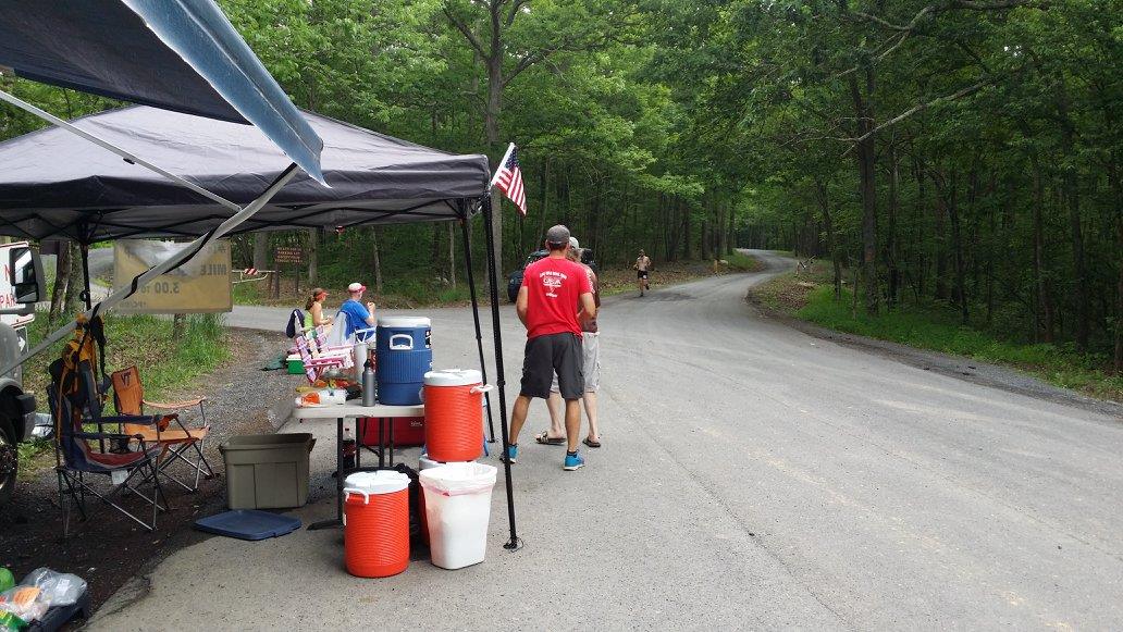 Edinburg Gap aid station