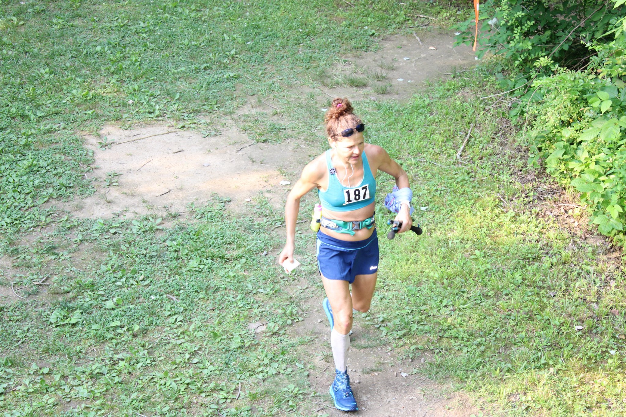 Kathleen Cusick leaving Elizabeth Furnace in Daylight