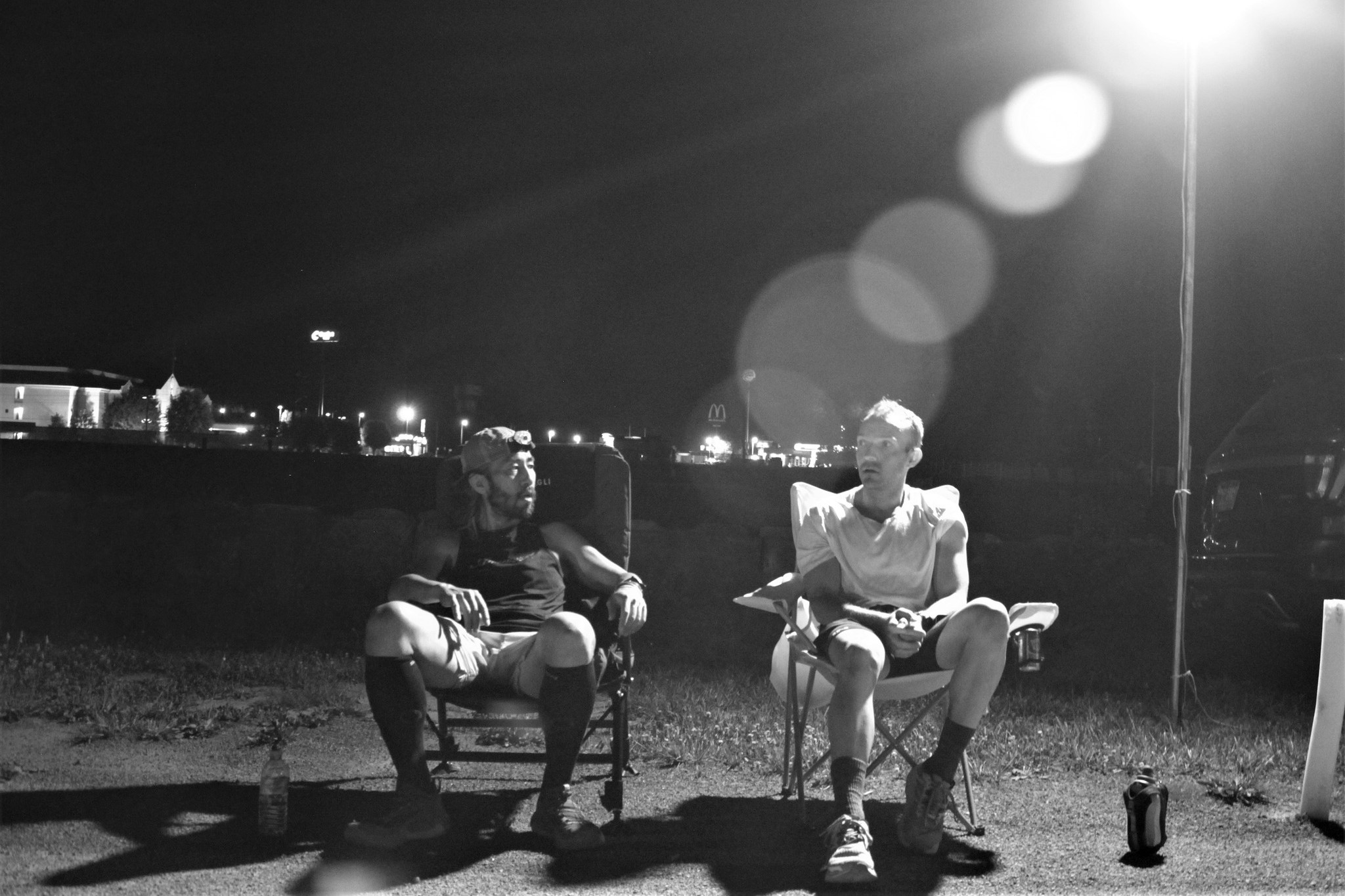 First and second place recovers after finish